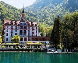 Hotel Vitznauerhof at Lake Lucerne